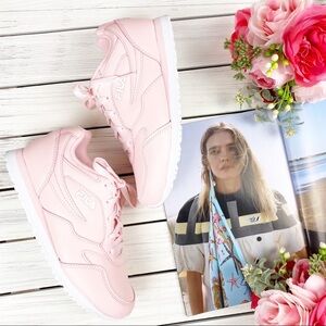 NEW Fila Classico 18 Athletic Sneakers Baby Pink Blush